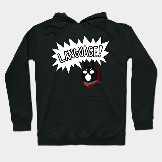 BadBoyHalo LANGUAGE Hoodie by PuppyRelp